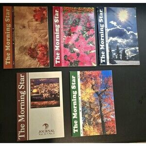 Vintage LOT of 5 The Morning Star Journal Rick Joyner Paper Backs 7 x 10 inches